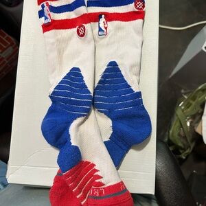 NBA USA Stance Men's Socks - Red, Blue, and White